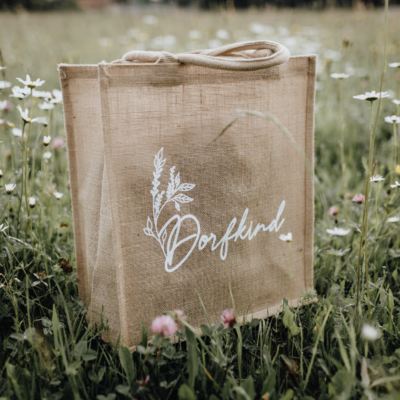 Jute-Shopper Dorfkind_3