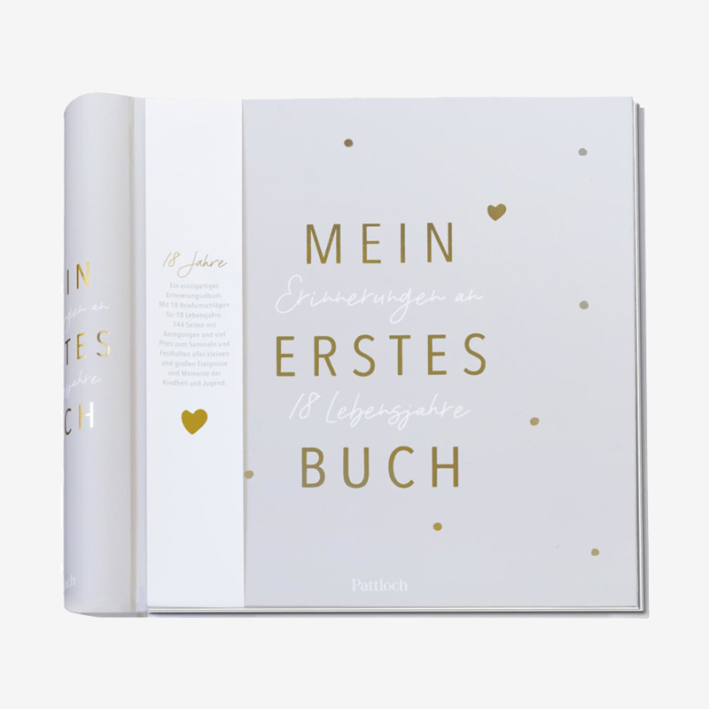 Erinnerungsalbum "Mein erstes Buch": Ansicht Cover